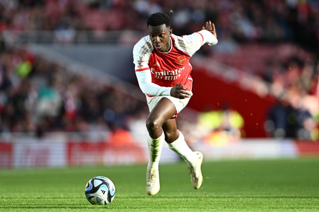 Eddie Nketiah muốn trở thành quái vật của Arsenal
